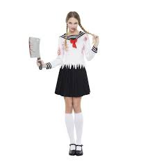 Disfraz de Colegiala Japo Zombie