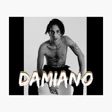 È polemica damiano david tattoo. Copy Of Damiano Maneskin Eurovision 2021 Poster By Gotafeeling Redbubble