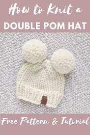 Click For The Free Knitting Pattern With Video Tutorials From Www Kniftyknittings Com Babystrickmutzen Baby Mutze Muster Kostenlose Strickmuster
