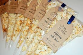 Popcorn Favours Personalised For Each Guest Popcorn Favors Popcorn Wedding Favors Food Wedding Favors