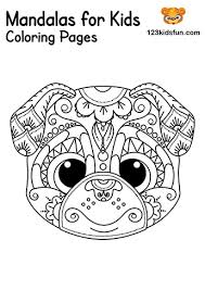 Matching clip art, party supplies and printables available to download and use. Free Printable Mandalas For Kids Coloring Pages 123 Kids Fun Apps