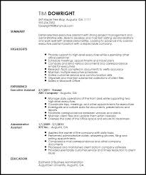 Professional Executive Assistant Resume Template Resume Design Template Administrative Assistant Resume