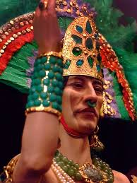 Historical Portrait Figure of Moctezuma II Ruler of the Az…