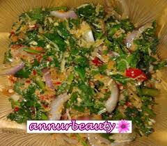 Resepi Kerabu Daun Selom Yang Sedap Juga Boleh Di Jadikan Ulam Kema Kitchen
