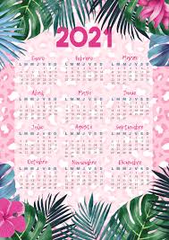 Calendario 2021 100 Plantillas Para Descargar Editar E Imprimir Los ninos muy pequenos comienzan a recitar los dias de la semana y los meses del ano a traves de canciones y rimas simples y luego progresan para reconocer las palabras impresas. calendario 2021 100 plantillas