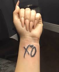 Check out our xo the weeknd selection for the very best in unique or custom, handmade pieces from our shops. Pin By Kelsei On Stan List Ù¥ The Weeknd Tattoo Xo Tattoo Small Tattoos