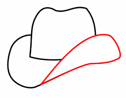 Info Card Cowboy Hat Drawing Drawing Hats Cowboy Embroidery