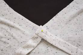 Use these tips to help create the best finish for your handmade garment. How To Sew A V Neck Neckband Alina Sewing Design Co