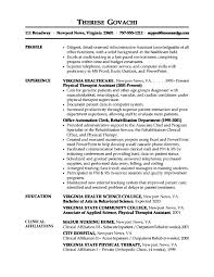 resume writing sample