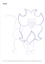 Celebi from pokemon coloring pages. Step By Step How To Draw Pyroar From Pokemon Drawingtutorials101 Com