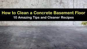 10 Amazing Tips To Clean A Concrete Basement Floor Concrete Basement Floors Cleaning Concrete Floors Basement Flooring