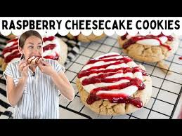 Using thumb or handle of wooden spoon, make indentation in center of each ball. Copycat Crumbl Raspberry Cheesecake Cookies Cooking With Karli