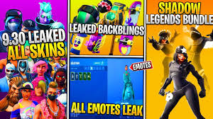 Confirmed by leaker lucas7yoshi, there's three skins included in the patch. Fortnite All New Leaked Skins From Update V 9 30 By Kingzi Kingz