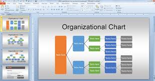 Free Org Chart Powerpoint Template