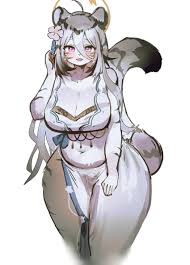 utta, mahjong soul, hannah (mahjong soul), alternate costume, furry - Anime  R34