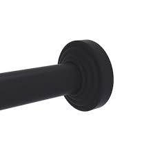The shower curtain rod easily screws into place using twisttight technology, meaning you don't need tools. Black Shower Rod Parts At Lowes Com