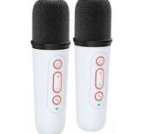 Speaker Yookie SK25 10 watts con Bluetooth Auxiliar Micro SD - Blanco Gris  Azulado