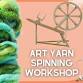 Art Yarn Spinning Workshop at the Pindrop Shop event image