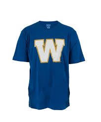 Support jayson recovery is a scam!! Winnipeg Blue Bombers Royal Primary W Logo Tee The Bomber Store