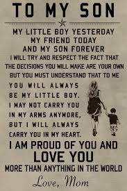 Things to do near my son sanctuary. Cv44 Family Poster To My Son Free Shipping From 2 Items Soulwarriors Mother Quotes Son Quotes From Mom My Children Quotes