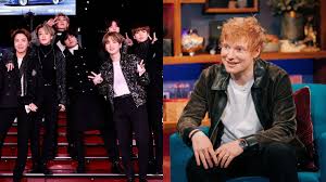 The music video for the new bts song permission to dance was unveiled friday. Bts Are Giving You Permission To Dance With New Ed Sheeran Collab Mtv