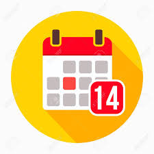 Calendar Fourteenth Of December Icon Vector Filled Flat Sign Solid Pictogram Isolated On White Vale Calendar Icon Blank Calendar Template Calendar Template