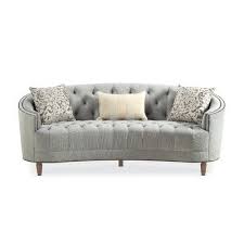 Darby Home Co Frederic 90 Wide Chenille Square Arm Curved Sofa Curved Sofa Classic Sofa Furniture