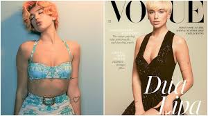 Dua lipa is a british vocalist and songwriter. Dua Lipa Looks Stunning On British Vogue Cover Youtube