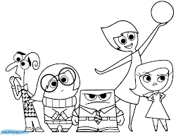 Inside Out Coloring Sheets Inside Out Coloring Pages Cool Coloring Pages Disney Coloring Pages