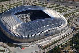 Before the inauguration, the name was changed to estadio bbva bancomer. Futbolanejo On Twitter Estadio Bbva Mexico Club Cf Monterrey Capacidad 53 500 Inaugurado 2015