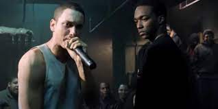 Mackie holds both a movie evans puts mackie's shakespearean training to the test when he asks him to cite a soliloquy or an. Anthony Mackie S Shakespearean Training Helped Him Tackle Iconic 8 Mile Rap Battle Ew Com