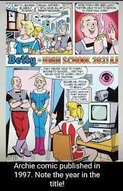 Did an Archie Comic Foretell At-Home Learning in 1997? –  JeannieBurlowski.com