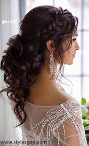 Beautiful Latest Eid Hairstyles Collection 2020 2021 For Women Long Bridal Hair Hair Styles Wedding Hair Inspiration
