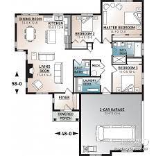 The best 3 bedroom 2 bath 1 story house floor plans. House Plan 3 Bedrooms 1 5 Bathrooms Garage 3284 Cig1 Drummond House Plans