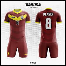 15 inspirasi trend warna rambut coklat kemerahan model terbaru ala korea. Desain Jersey Sepakbola Printing Tryios Warna Coklat Yang Menawan