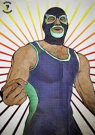 The Lucky Luchador by mightymysterio