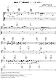 Sweet Home Alabama Easy Guitar Songs Guitar Tabs Acoustic Guitar Sheet Music