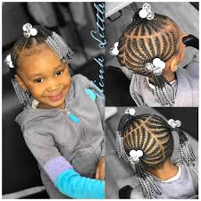 Kid Friendly And Super Cute Kids Braids With Weave Added In Every Braid Please Note That Adding Braids For Kids Kids Braided Hairstyles Lil Girl Hairstyles
