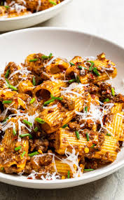 Rigatoni With Quick Mushroom Bolognese In 2020 Mushroom Bolognese Flavorful Pasta Rigatoni Recipes
