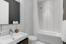 Subway tile has been a staple since 1904 when designers la farge and heins used it in the new york city subway in an effort to create pristine, bright the general rule is any wall tile with a 1 to 2 size can be styled as a subway tile: 4x16 White Subway Tile Ideas Photos Houzz