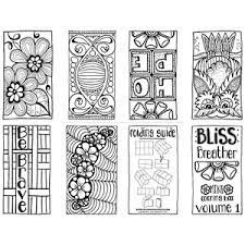 You can use our amazing online tool to color and edit the following mini coloring pages. Bliss Breather Free Mini Coloring Book Volume 1