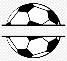 Download And Share Clipart About Monogram Personal Use Split Soccer Ball Split Soccer Ball Svg Find More High Qu Soccer Ball Soccer Cricut Projects Vinyl