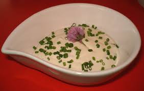 Creme Au Citron Et Ciboulette Creme Au Citron Sauce Creme Fraiche Ciboulette Citron