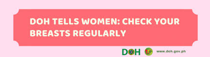 We are working to increase awareness of cancer risks and prevention. Doh Tells Women Check Your Breasts Regularly Department Of Health Website