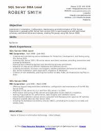 Sql Server Dba Resume Samples Qwikresume