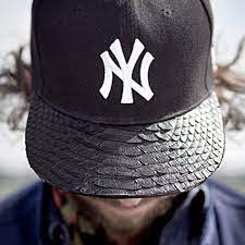 Black Yankees Snakeskin Strapback Mens Fashion Mens Outfits Fashion