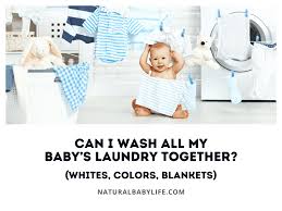 Select the appropriate setting depending on how soiled the clothes are and what fabric they're made of. Can I Wash All My Baby S Laundry Together Whites Colors Blankets Natural Baby Life