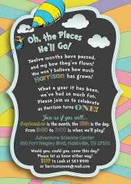 Oh The Places You Ll Go Chalkboard Printable Birthday Invitation Printable Birthday Invitations Dr Seuss Birthday Party First Birthdays