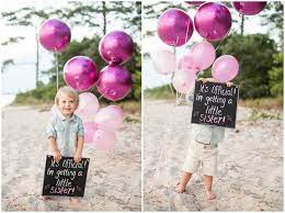 Schmidt Family Virginia Beach Maternity Photography Angie Mcpherson Photography Sibling Gender Reveal Baby Gender Announcements Baby Announcement Photoshoot