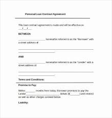 Private Loan Contract Template Elegant Sample Loan Contract Template 12 Free Documents In Pdf Contract Template Personal Loans Loan